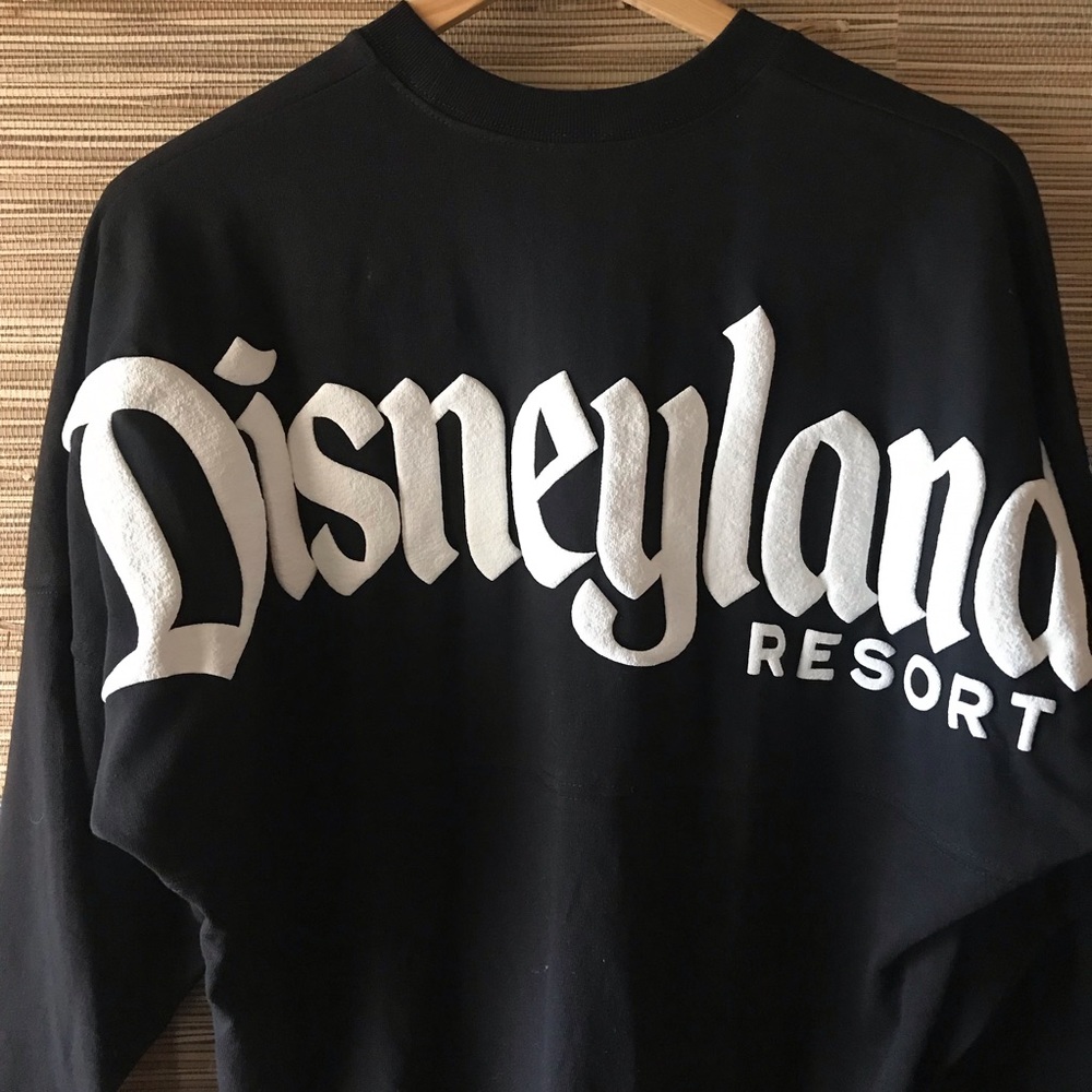 Disneyland Spirit Jersey Black Size Small